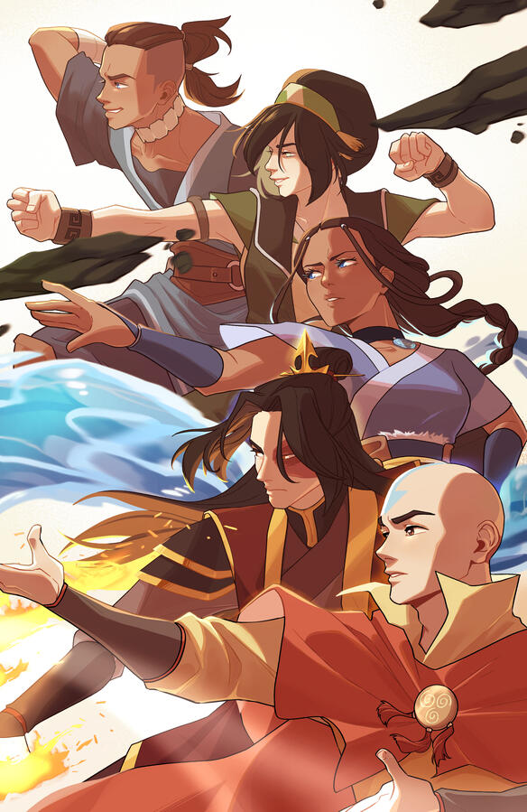 Avatar Aang fanart